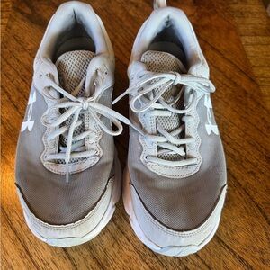 Under Armour Gray Athletic Shoes